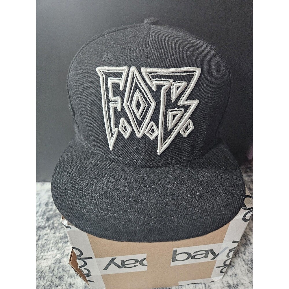Fall Out Boy FOB Cap Embroidered Snap Back Black Men's Adjustable Hat